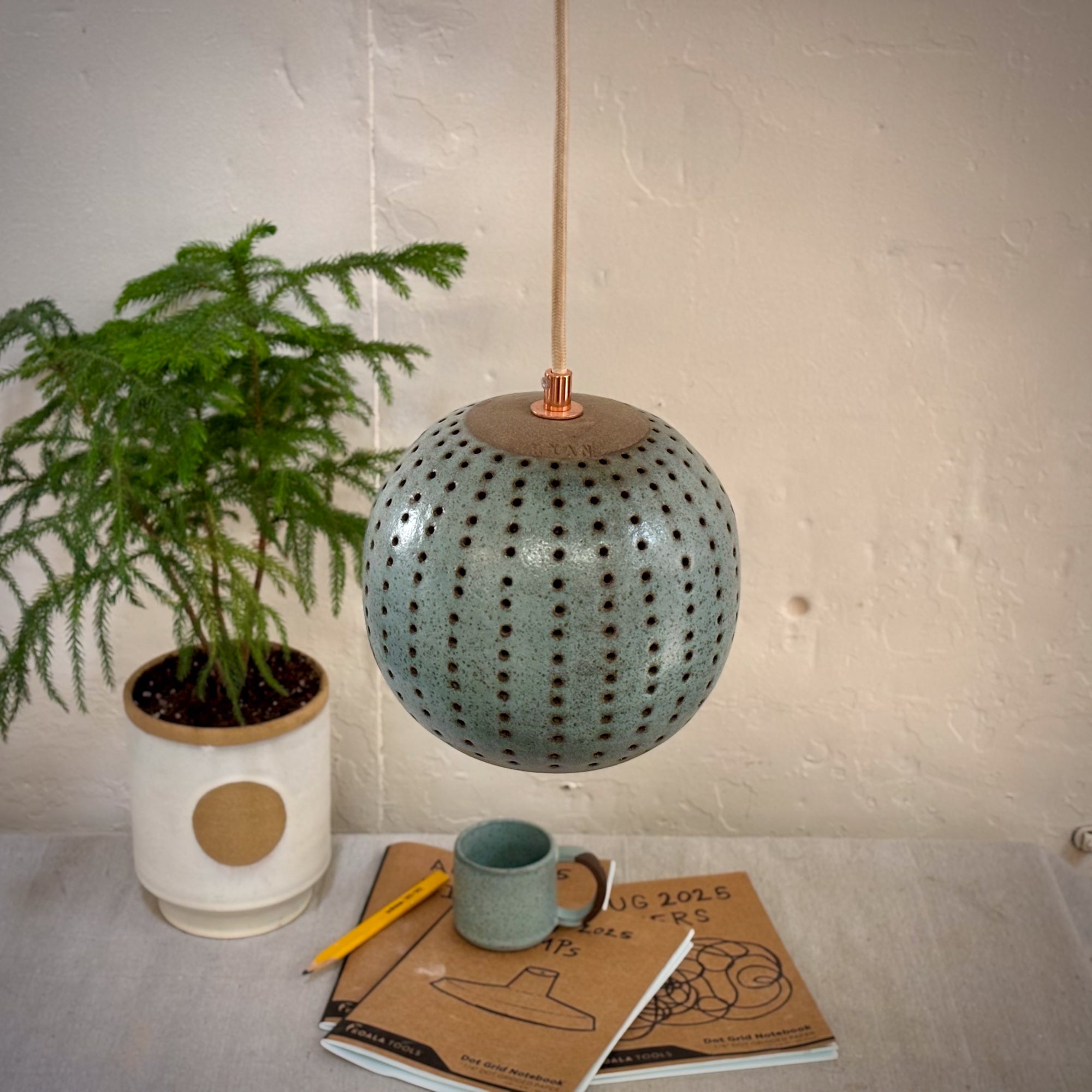 pendent lamp, ceramic pendent lamp, lighting, handmade,
