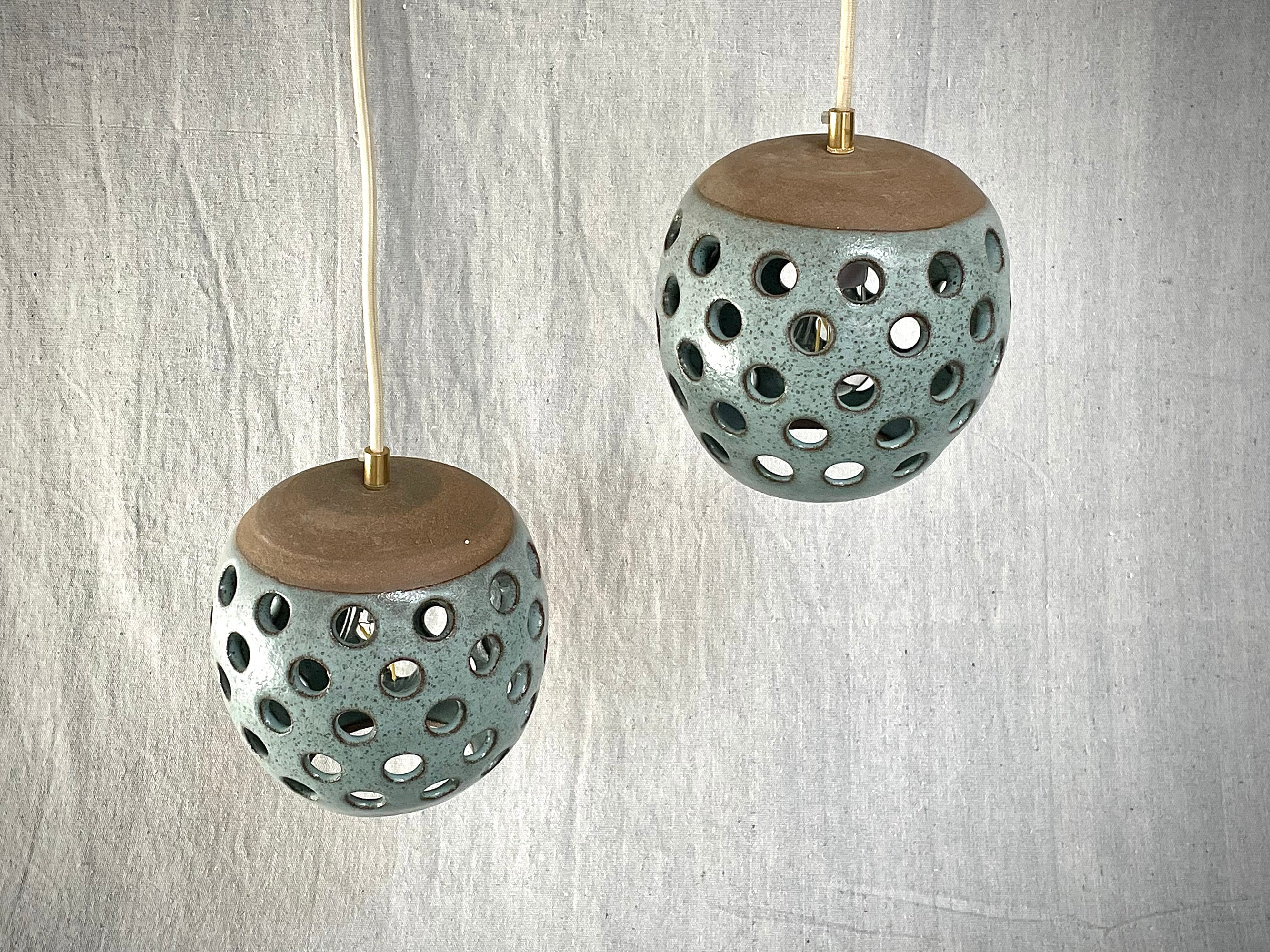 MATCHING BEEHIVE PENDENT LAMPS
