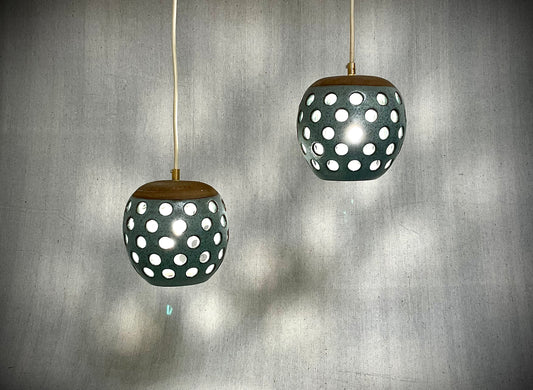 MATCHING BEEHIVE PENDENT LAMPS