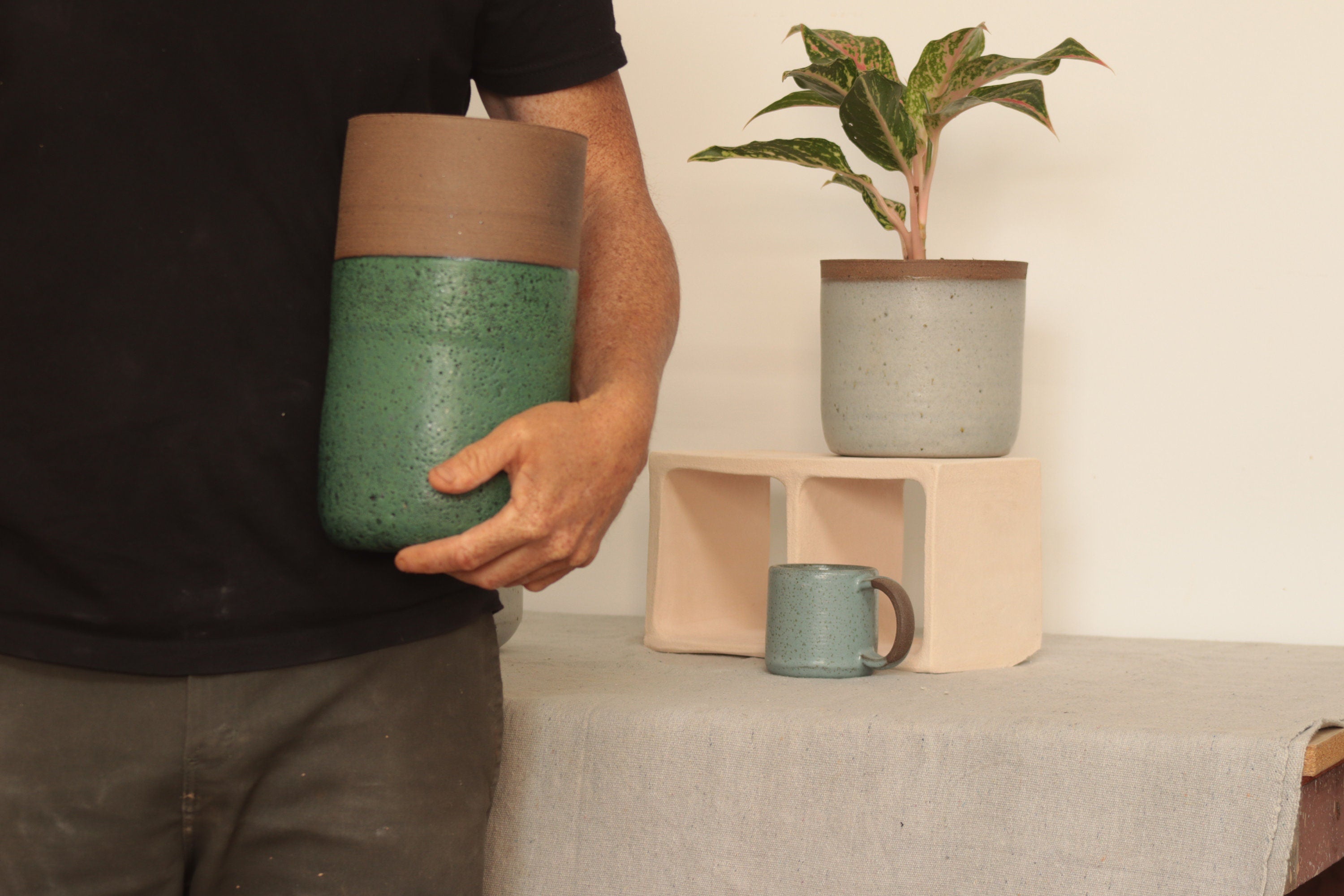 Large flower pot
