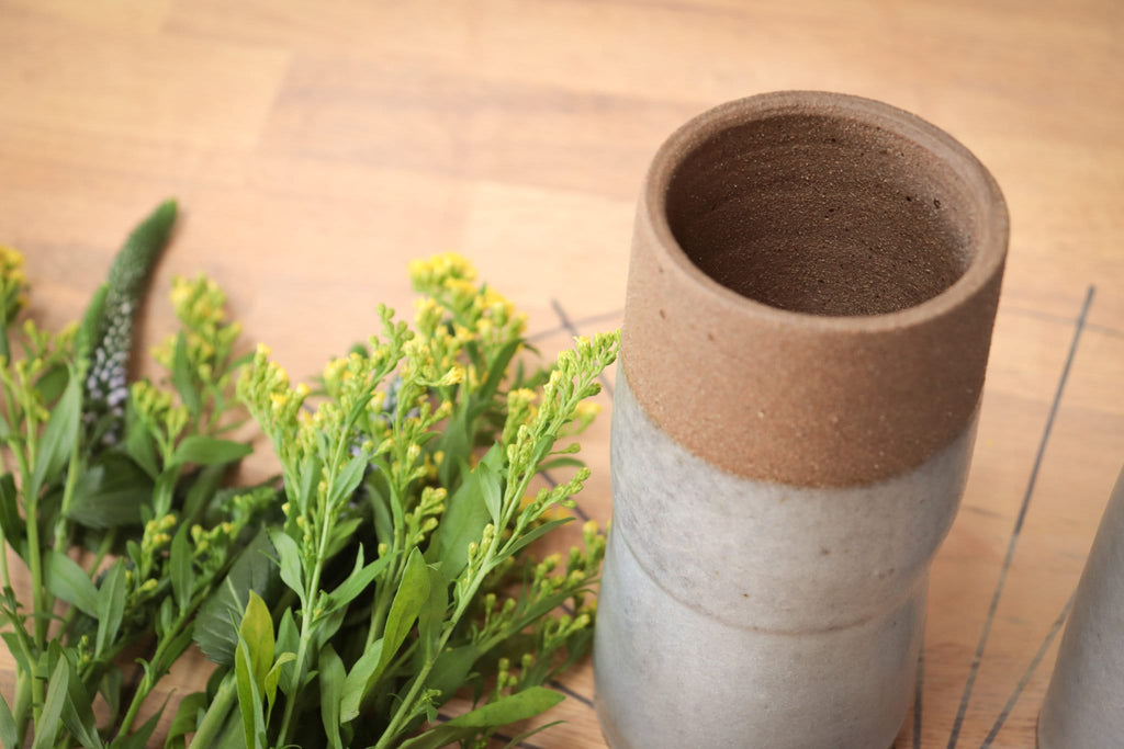3 piece flower vase.