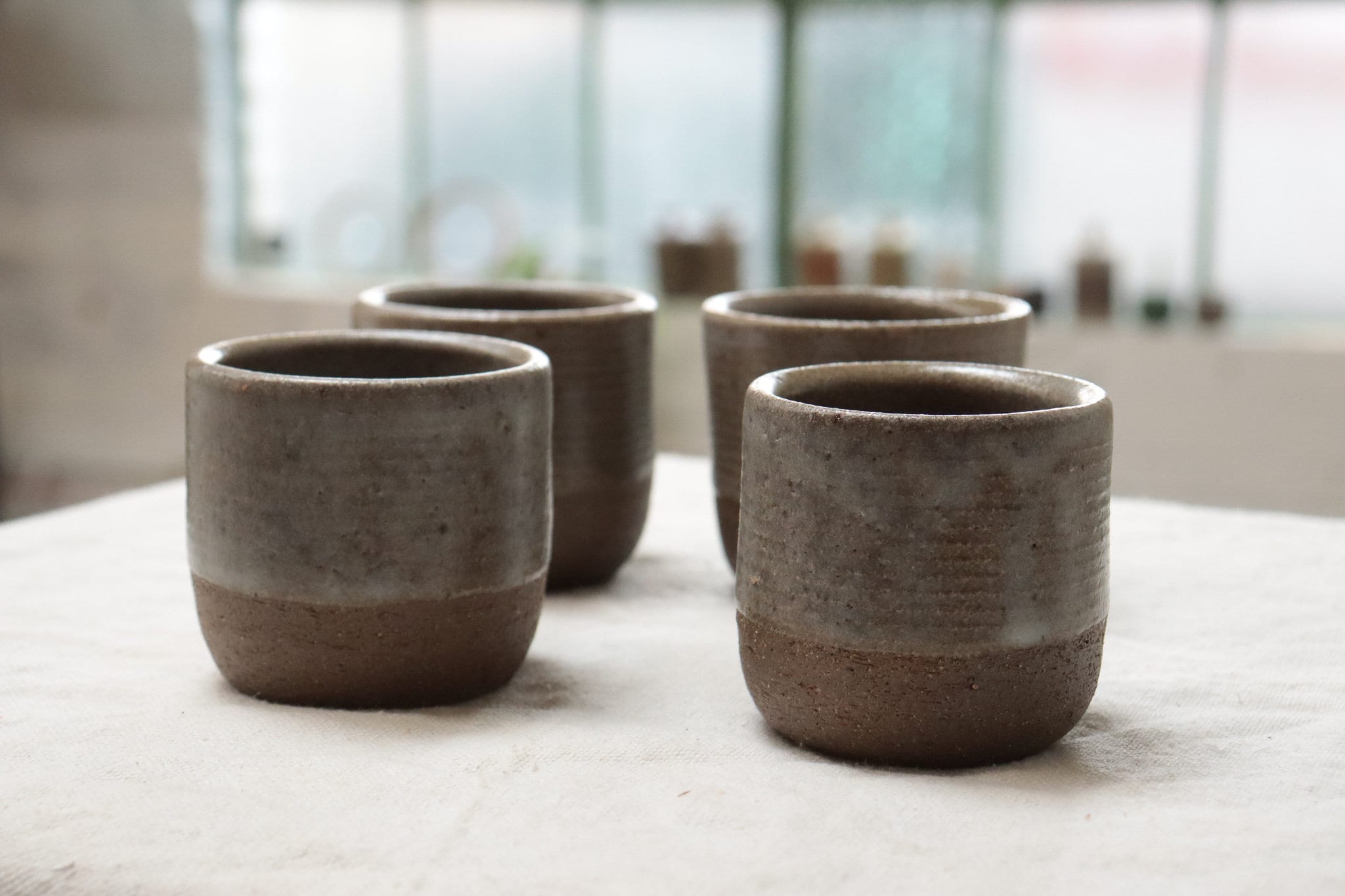 CERAMIC CUPS, 4oz cups, shot glass, sake, espresso, whiskey