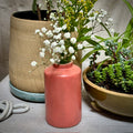 FLOWER VASE - RED